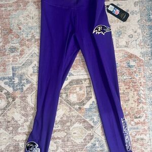 Authentic Ravens NFL Purple Leggings